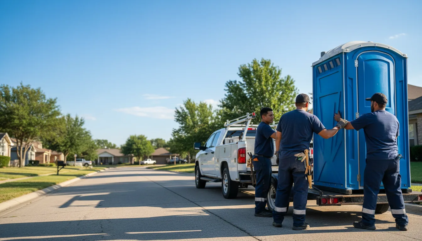 Portable Toilet Rental in Brashear, TX near me
